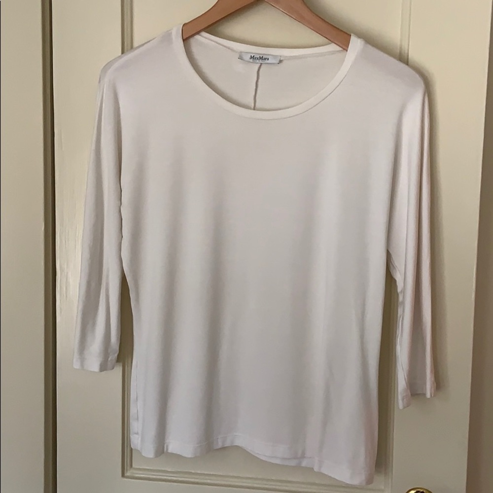 Silk blend classic Max Mara top